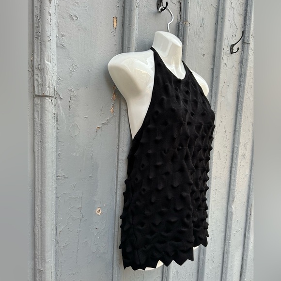 Adolpho Dominguez Black Knit Tank, BNWT, Large - Picture 6 of 16